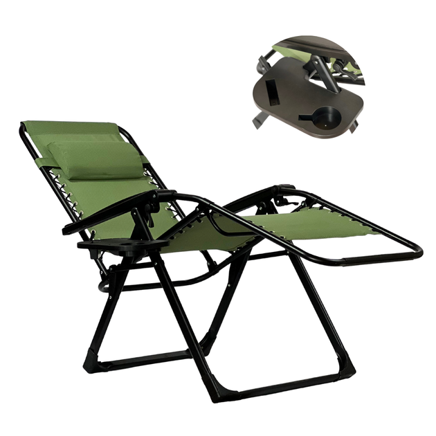 Раскладное кресло-шезлонг LEOBRO Zero Gravity Premium - изображение 3