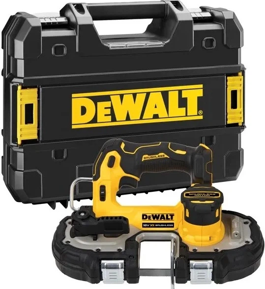 Akumulatorowa pilarka taśmowa DeWalt 18 V XR bez akumulatora i ładowarki (DCS377NT-XJ) - Zdjęcie 6 Akumulatorowa pilarka taśmowa DeWalt 18 V XR bez akumulatora i ładowarki (DCS377NT-XJ) - obraz 6