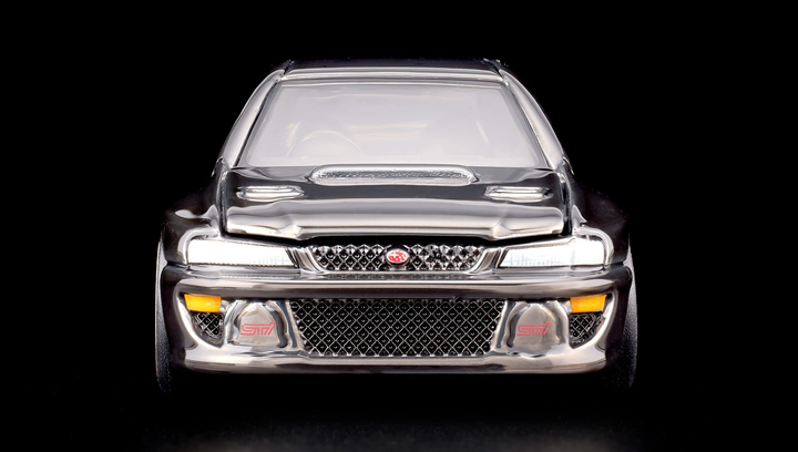 Машинка Premium Hot Wheels '98 Subaru Impreza WRX STi Red Line Club RLC 1:64 JJY62 Grey - зображення 5