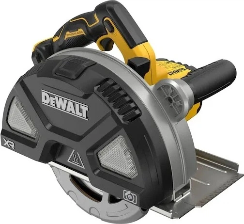 Акумуляторна дискова пила DeWalt 18V XR PowerStack по металу 184 мм з 2 акумуляторами 5 Аг (DCS383H2-QW) - зображення 4
