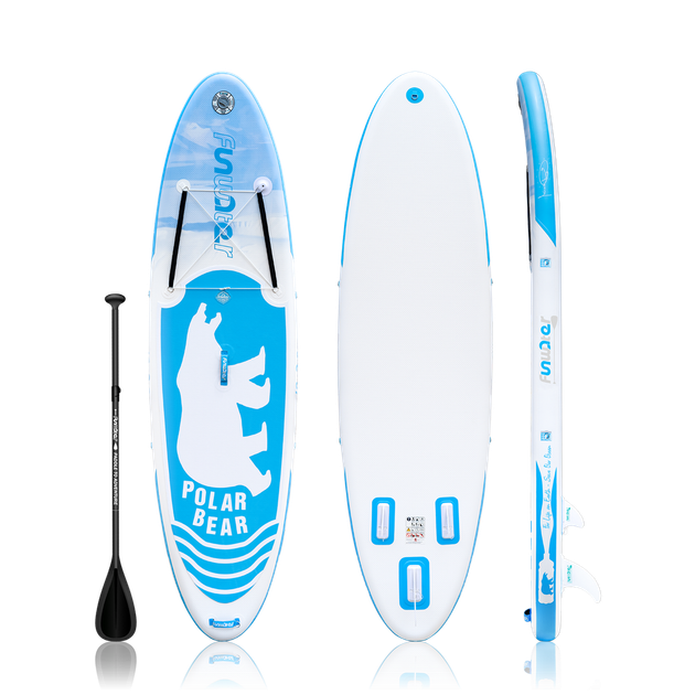 SUP-дошка надувна FunWater SUPFW07A 320 см POLAR BEAR синього кольору - Фото 7 SUP-дошка надувна FunWater SUPFW07A 320 см POLAR BEAR синього кольору - изображение 7