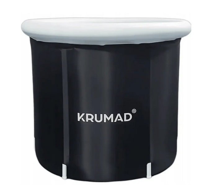 Бочка для закалки KRUMAD складная 320 л с каркасом и надувным ободом холодная купель черная - Фото 3 Бочка для закалки KRUMAD складная 320 л с каркасом и надувным ободом холодная купель черная - изображение 3