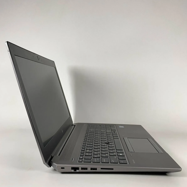Мобильная рабочая станция Б-класс HP ZBook 15 G5 / 15.6" (1920x1080) IPS / Intel Core i7-8850H (6 (12) ядра по 2.6 - 4.3 GHz) / 16 GB DDR4 / 250 GB SSD / nVidia Quadro P1000, 4 GB GDDR5, 256-bit / Fingerprint / WebCam / HDMI б/у + Подарок Мышь / USB - Фото 4 Мобильная рабочая станция Б-класс HP ZBook 15 G5 / 15.6" (1920x1080) IPS / Intel Core i7-8850H (6 (12) ядра по 2.6 - 4.3 GHz) / 16 GB DDR4 / 250 GB SSD / nVidia Quadro P1000, 4 GB GDDR5, 256-bit / Fingerprint / WebCam / HDMI б/у + Подарок Мышь / USB - изображение 4