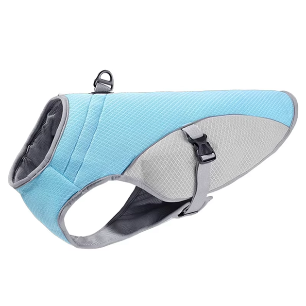 Летний охлаждающий жилет для собак Derby Summer Dog Cooling Harness PA0360-2 Blue, 3XL - изображение 2