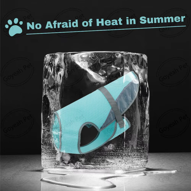 Летний охлаждающий жилет для собак Derby Summer Dog Cooling Vest PA0115, M - изображение 6