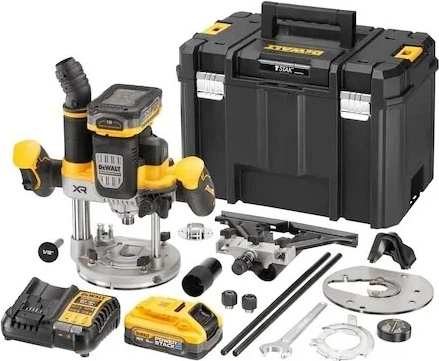Акумуляторний фрезер DeWalt POWERSTACK 18V XR 8-12 мм з 2 акумуляторами 5 Аг (DCW620H2-QW) - зображення 6