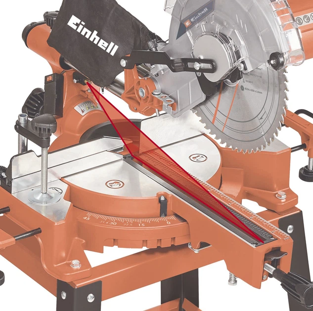 Пила торцювальна Einhell TC - SM 2531/2 U (4006825645637) - зображення 4