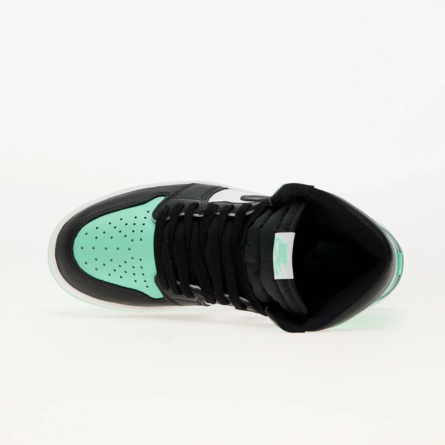 Чоловічі шкіряні кросівки Air Jordan 1 Retro High OG DZ5485-130 високі чорні з зеленим Розмір 45 - Фото 6 Чоловічі шкіряні кросівки Air Jordan 1 Retro High OG DZ5485-130 високі чорні з зеленим Розмір 45 - изображение 6