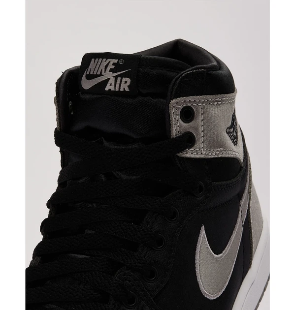 Жіночі кросівки Air Jordan 1 Retro High Og FD4810-010 шкіряні чорні з срібним Розмір 42.5 - изображение 7