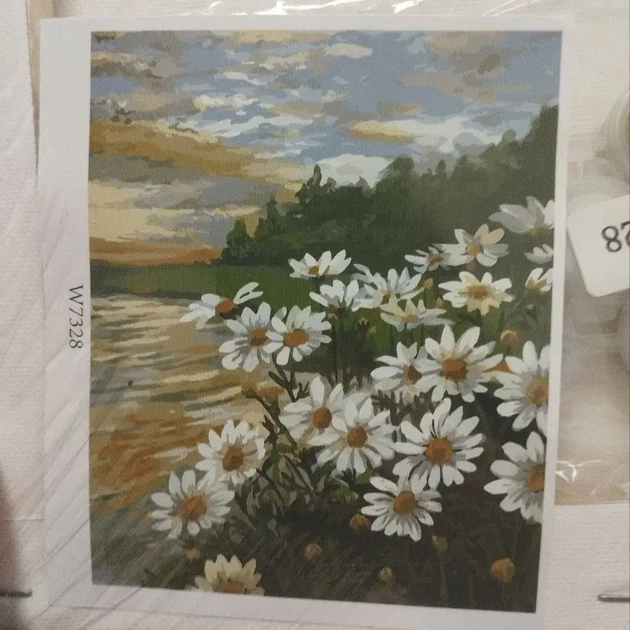 Картина по номерам "Поле ромашек" 40×50 см - изображение 3