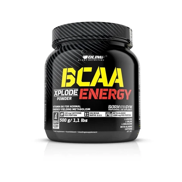 BCAA з енергетиком BCAA Xplode Energy Olimp Nutrition, вибухова кола, 500 г - зображення 2