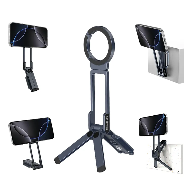 Тримач телефона Ulanzi MA38 MagLock Phone Stand Black (T163) - изображение 3