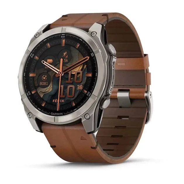 Смарт-годинник Garmin Fenix 8 - AMOLED, 51 мм, Sapphire Titanium - зображення 2