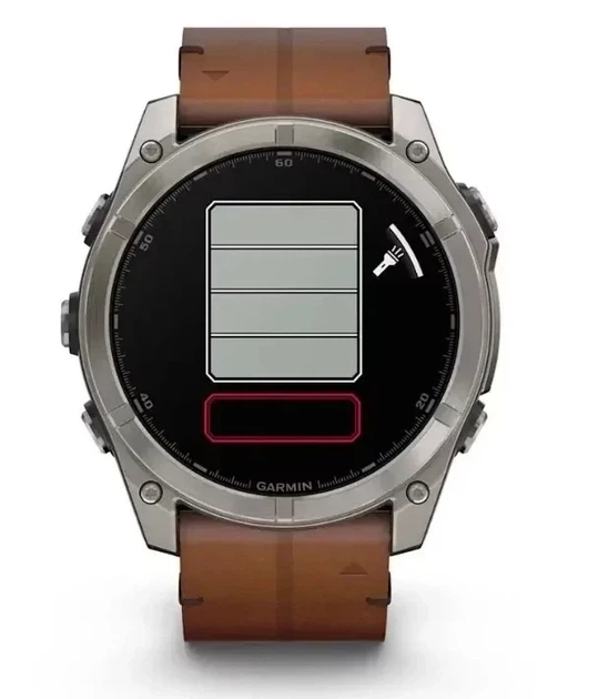 Смарт-годинник Garmin Fenix 8 - AMOLED, 51 мм, Sapphire Titanium - зображення 6