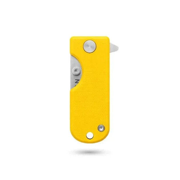 Складний ніж WESN MICROBLADE (Титан + Жовтий G10) 9.5см - зображення 3
