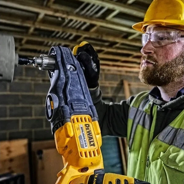 Акумуляторний кутовий дриль DeWalt FLEXVOLT 54V XR без акумулятора та зарядного пристрою (DCD470N-XJ) - зображення 5