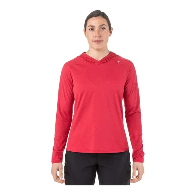 Кофта Mountain Equipment Glace Women's Hooded Top (Capsicum Red 12) легка швидковисихаюча вага 150 г (ME-005993.01559.12) - Фото 3 Кофта Mountain Equipment Glace Women's Hooded Top (Capsicum Red 12) легка швидковисихаюча вага 150 г (ME-005993.01559.12) - зображення 3