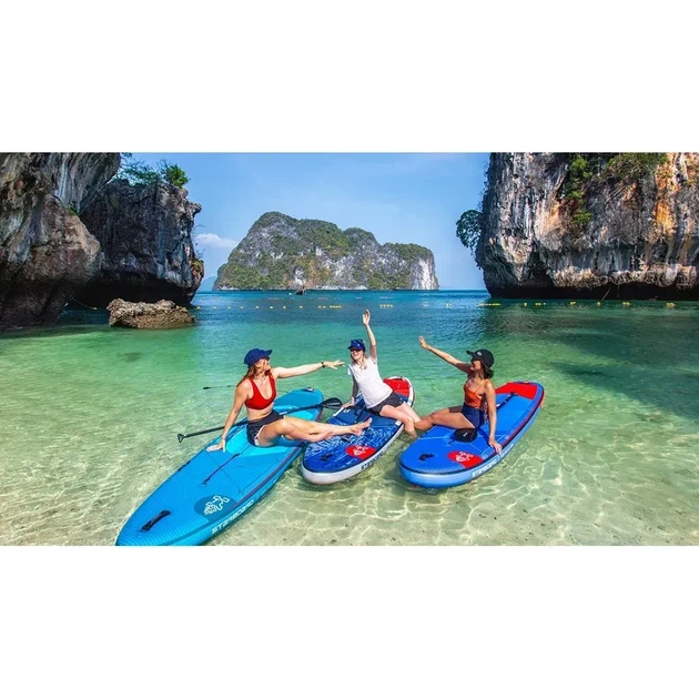 Надувная SUP доска Starboard iGO 10'8” x 33” x 6” Deluxe Lite w/Paddle (2010240601015) - изображение 8