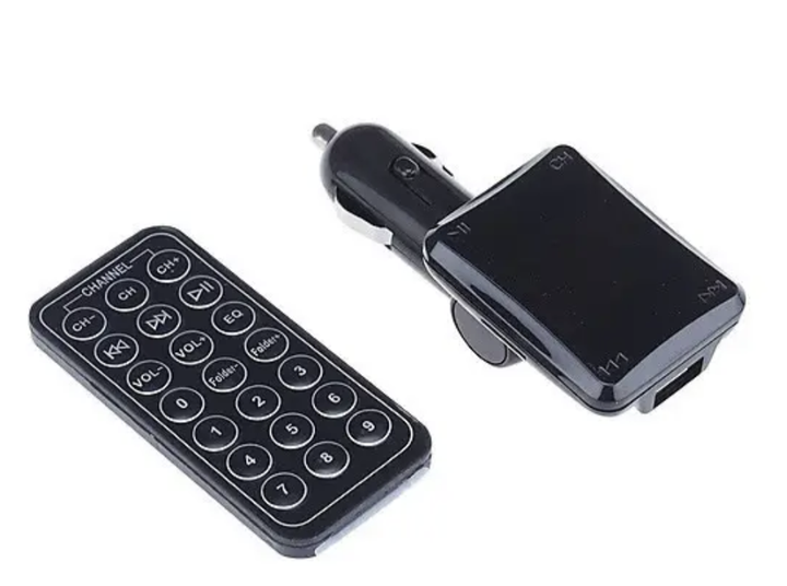 FM-трансмиттер HZ H16, мультимедийные возможности, USB, microSD, черный - Фото 4 FM-трансмиттер HZ H16, мультимедийные возможности, USB, microSD, черный - изображение 4