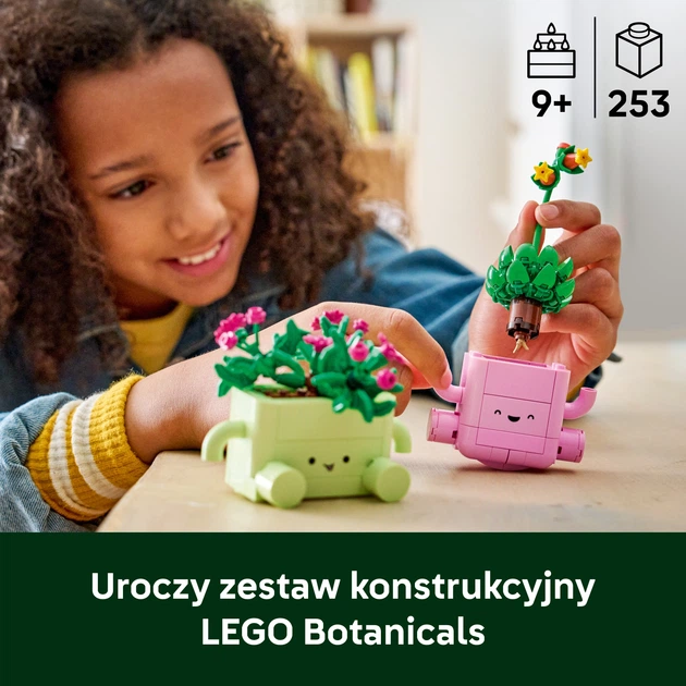 Zestaw klocków LEGO Botanicals Bujające się roślinki 253 elementy (11506) - obraz 3