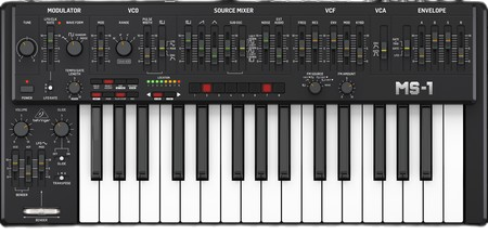 Синтезатор Behringer MS-1-BK (SUP_em2288) - Фото 2 Синтезатор Behringer MS-1-BK (SUP_em2288) - зображення 2