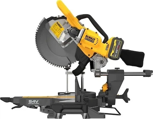 Торцювальна пила акумуляторна DeWalt 54V 305 мм з 2 акумуляторами 9 Аг (DCS781X2-QW) - зображення 3