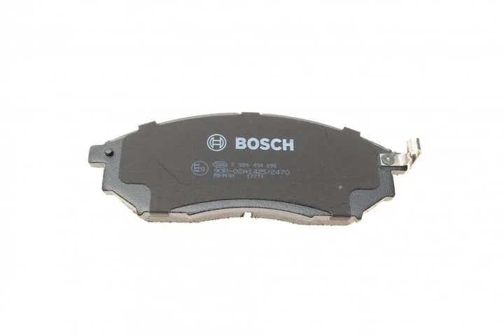 Гальмівні колодки BOSCH 0986494295 Infiniti EX, M, Q, G, FX, QX; Nissan Murano, Qashqai, Navara, Pathfinder, X-Trail; Renault Kaleos DA060EB325, D10605X00A, D10601NC0C - Фото 2 Гальмівні колодки BOSCH 0986494295 Infiniti EX, M, Q, G, FX, QX; Nissan Murano, Qashqai, Navara, Pathfinder, X-Trail; Renault Kaleos DA060EB325, D10605X00A, D10601NC0C - зображення 2