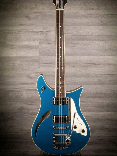Gitara elektryczna Duesenberg Double Cat Catalina Blue - Zdjęcie 2 Gitara elektryczna Duesenberg Double Cat Catalina Blue - obraz 2