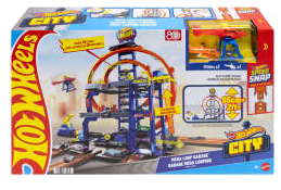 Tor samochodowy Hot Wheels City Mega Garaż Gigapętla JLC05 PUD1 (194735360574) - obraz 5
