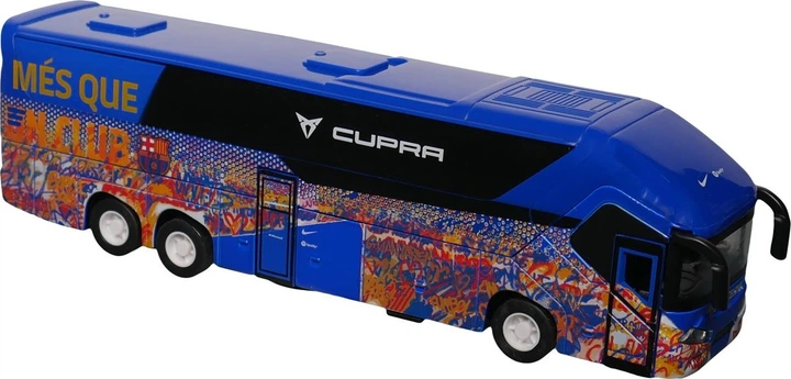 Model autobusu Banbo Toys Official Bus FC Barcelona Bordowo-pomarańczowy 16652 (8436573616652) - obraz 3