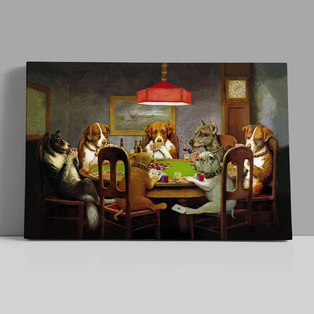 Інтер'єрна картина Друг у біді, Кассій Кулідж, Cassius Coolidge, Friend in Need, 28×42 см (id1002) - Фото 1 Інтер'єрна картина Друг у біді, Кассій Кулідж, Cassius Coolidge, Friend in Need, 28×42 см (id1002) - зображення 1