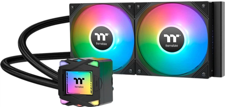 Система рідинного охолодження Thermaltake LA240 ARGB Sync 240 mm Black (CL-W457-PL12SW-A) - зображення 3