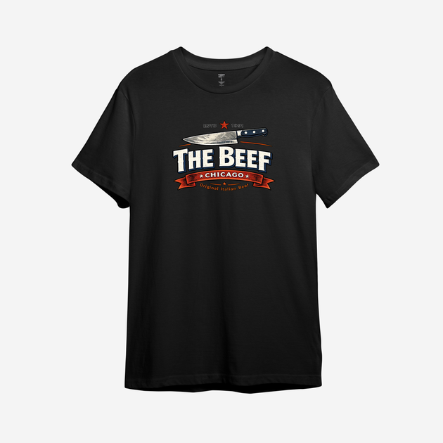 Футболка чоловіча з принтом ТіШОТКА The beef The Bear 5XL Чорний Стандарт (1098068401) - Фото 4 Футболка чоловіча з принтом ТіШОТКА The beef The Bear 5XL Чорний Стандарт (1098068401) - зображення 4