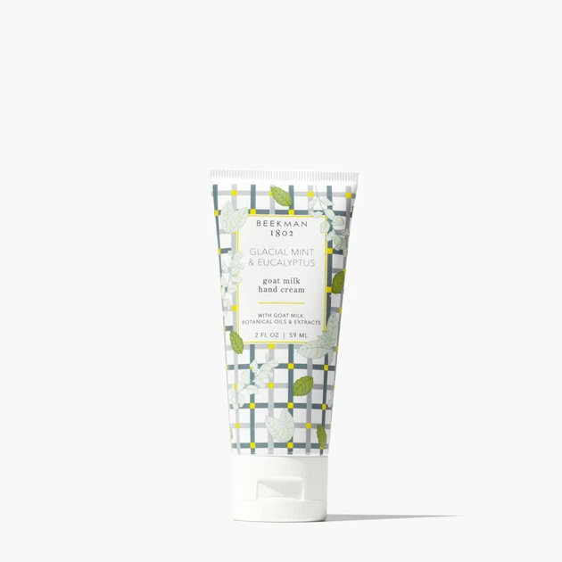 Крем для рук Beekman 1802 Glacial Mint & Eucalyptus з козячим молоком 59 мл - Фото 1 Крем для рук Beekman 1802 Glacial Mint & Eucalyptus з козячим молоком 59 мл - изображение 1