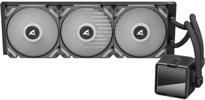 Chłodzenie wodne Sharkoon S60 ARGB Black (4044951044948) - Zdjęcie 9 Chłodzenie wodne Sharkoon S60 ARGB Black (4044951044948) - obraz 9
