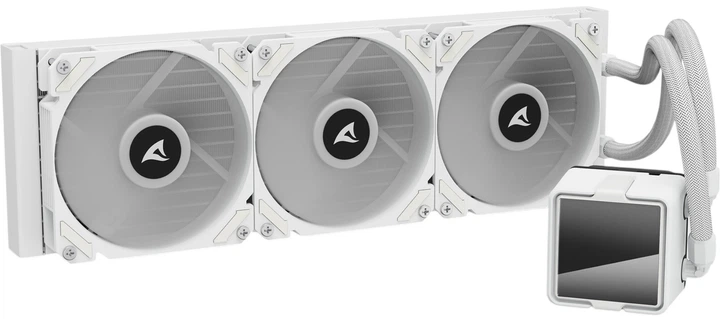 Chłodzenie wodne Sharkoon S60 ARGB White (4044951044955) - Zdjęcie 8 Chłodzenie wodne Sharkoon S60 ARGB White (4044951044955) - obraz 8