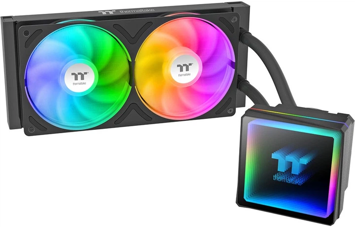 Chłodzenie wodne Thermaltake TH240-S V3 ARGB Sync Black (CL-W469-PL12SW-A) - obraz 2