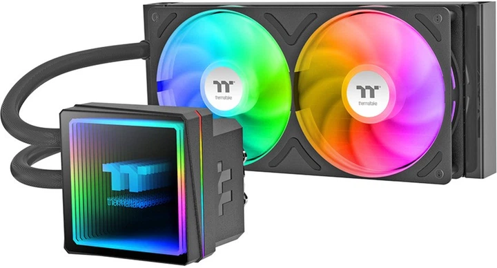 Chłodzenie wodne Thermaltake TH240-S V3 ARGB Sync Black (CL-W469-PL12SW-A) - obraz 3