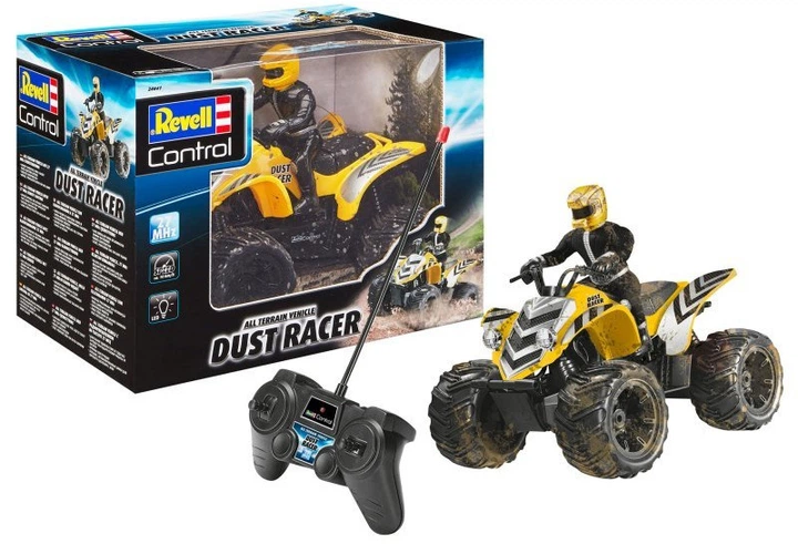 Багі на радіокеруванні Revell Control RC Quad Dust Racer 24641 (4009803246413) - Фото 2 Багі на радіокеруванні Revell Control RC Quad Dust Racer 24641 (4009803246413) - зображення 2