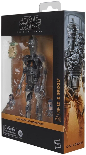 Zestaw figurek Hasbro Star Wars The Vintage Collection The Mandalorian: IG-12 and Grogu 15 cm 4 szt G0074 (5010996251114) - obraz 4