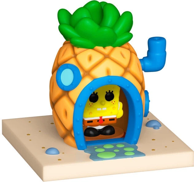 Zestaw figurek Funko Bitty Pop! Town Sponge Bob: Sponge Bob w domu 2.5 cm 83638 (889698836388) - obraz 3