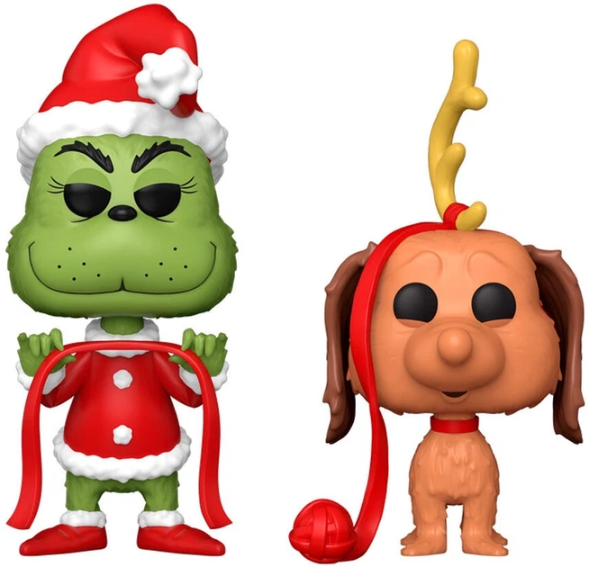 Набір фігурок Funko Pop! Books The Grinch Grinch and Max 9 см 2 шт 72505 (889698725057) - зображення 2