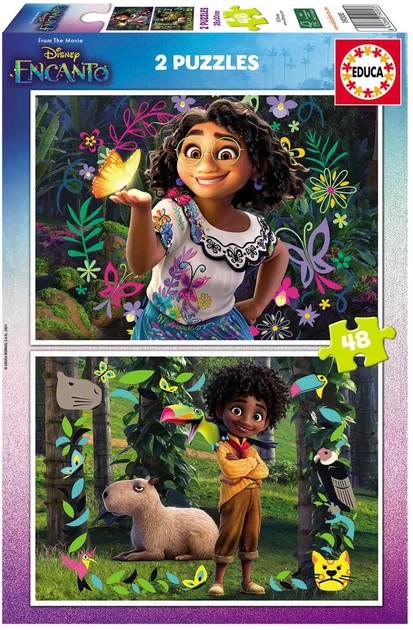 Puzzle Educa Borras Disney Encanto 2 x 48 elementów (8412668192003) - Zdjęcie 1 Puzzle Educa Borras Disney Encanto 2 x 48 elementów (8412668192003) - obraz 1
