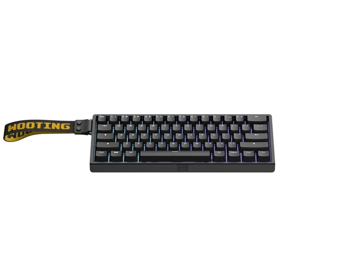 Клавіатура Wooting 60HE v2 - ANSI / Plastic / Black - Фото 2 Клавіатура Wooting 60HE v2 - ANSI / Plastic / Black - зображення 2