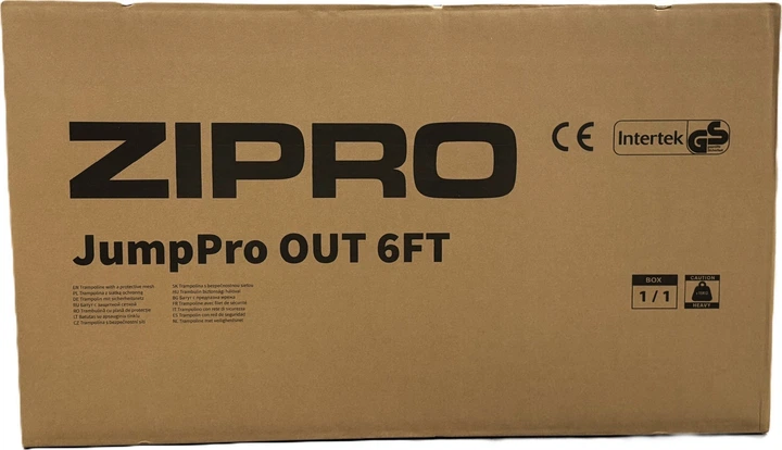 Батут Zipro Jump Pro OUT с внешней сеткой 6FT 183 см (12578744) - изображение 11