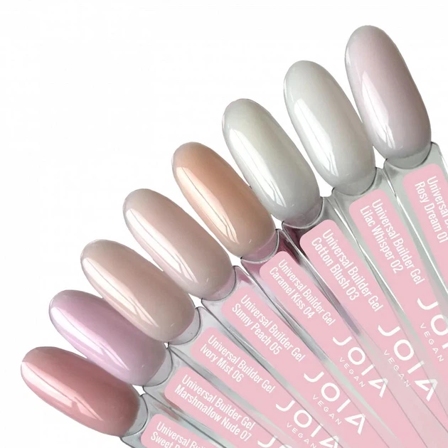 Универсальный моделирующий гель для ногтей белый 06 IVORY MIST JOIA vegan 15 мл 4820259343682 - Фото 3 Универсальный моделирующий гель для ногтей белый 06 IVORY MIST JOIA vegan 15 мл 4820259343682 - изображение 3