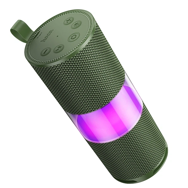 Портативна колонка Hoco HC29 Halo Sports BT Speaker 15W Green - Фото 1 Портативна колонка Hoco HC29 Halo Sports BT Speaker 15W Green - зображення 1