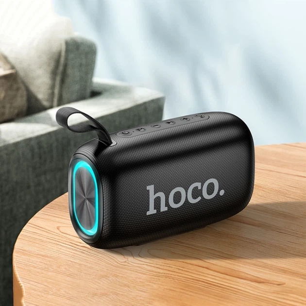 Портативна колонка Bluetooth Hoco HC25 20W Black - Фото 3 Портативна колонка Bluetooth Hoco HC25 20W Black - изображение 3