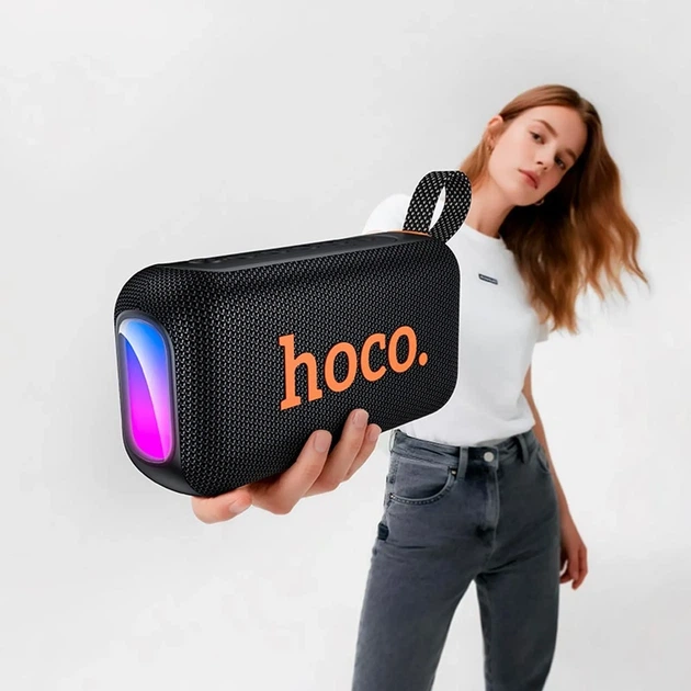 Портативная колонка Hoco HC32 Smart Sound Sports BT Speaker 10W*2 Black - изображение 4