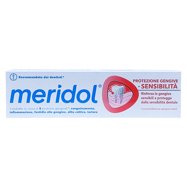 Зубна паста комплексний захист MERIDOL dent.protez completa 75 мл. - Фото 1 Зубна паста комплексний захист MERIDOL dent.protez completa 75 мл. - зображення 1
